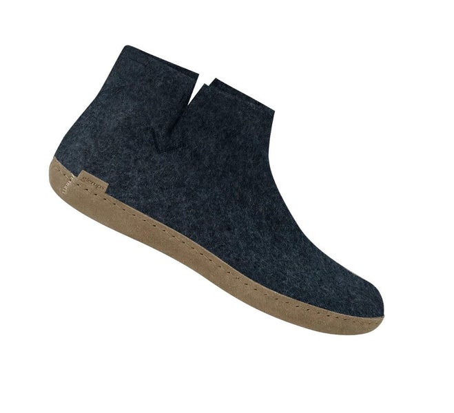Glerups Leather Boot Denim Carousel 1