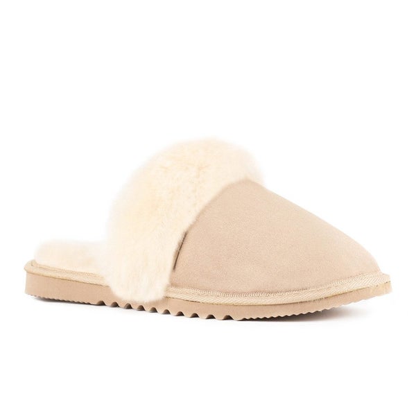 Aroha Sheepskin Scuff, Plush and Comfy Slip-On, Women's Casual Shoes, Luxurio... Carousel 2