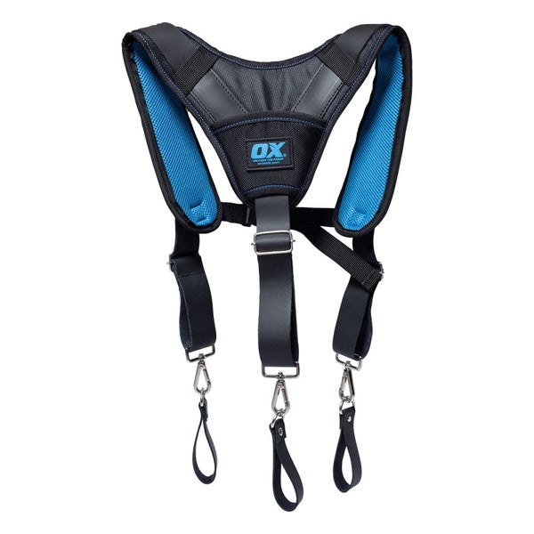 OX Trade Padded Nylon/Leather Suspenders Carousel 1