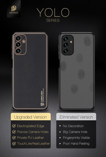 DUX DUCIS PU Leather Case TPU Cover Phone case for Samsung A51 Black Carousel 2