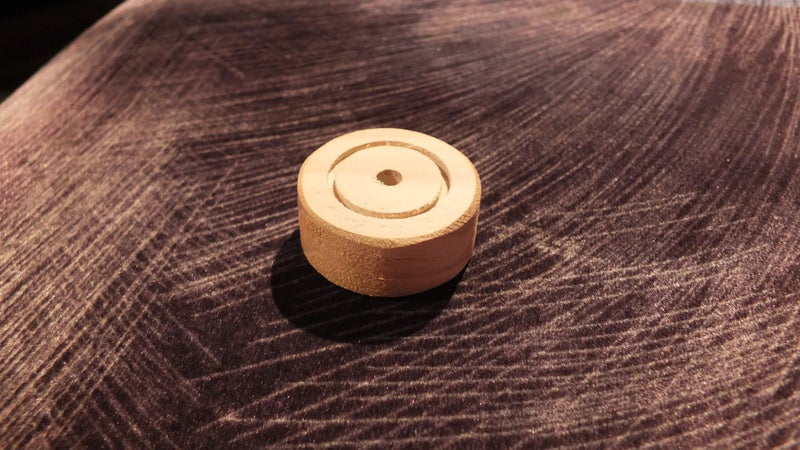 44mm x 18mm wooden wheel Carousel 2