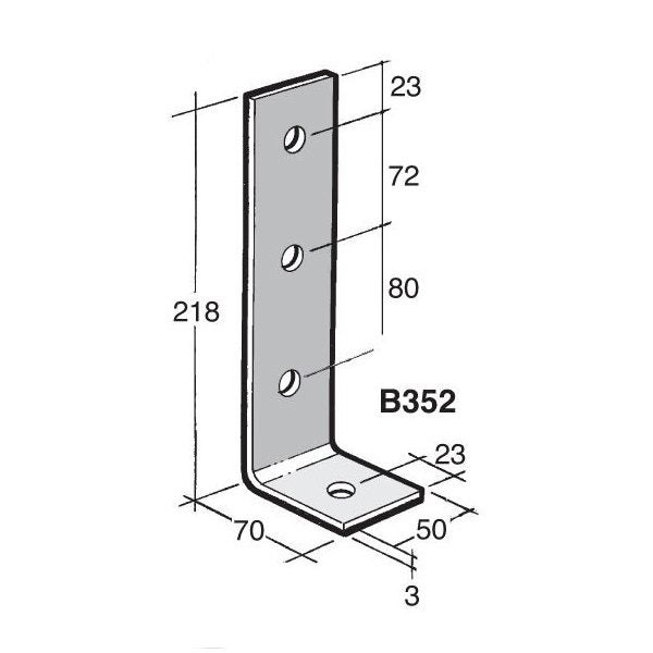 Bowmac Angle Bracket B352 Carousel 1