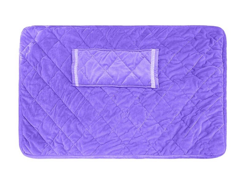 USB Heating Hand Warmer Blanket Thermostatic Heated Blanket Heating Pad Purple Carousel 2