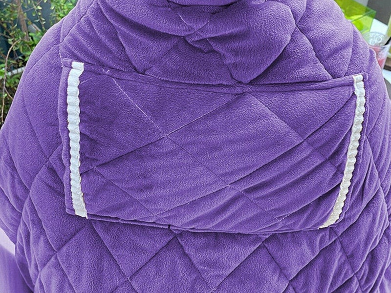 USB Heating Hand Warmer Blanket Thermostatic Heated Blanket Heating Pad Purple Carousel 3
