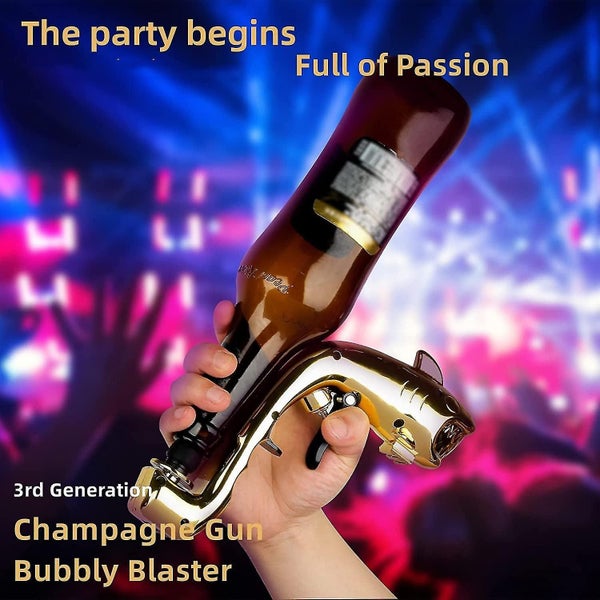 Alcohol Gun Shooter Bottle Beer Spray Gun (gold) Carousel 5