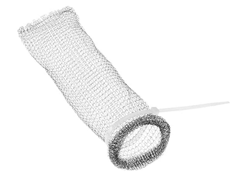 12Pcs Washing Machine Lint Traps Laundry Mesh Washer Hose Filter with Cable Ties Carousel 3