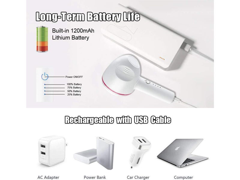 USB Rechargeable Electric Lint Ball Remover Portable Sweater Fabric Shaver Carousel 1