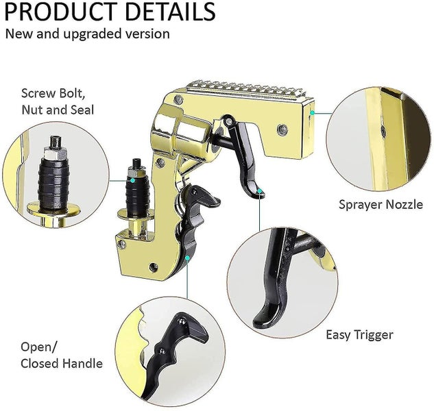 Beer Gun Shooter, Champagne Gun Shooter,alcohol Gun Shooter Bottle Beer Squirt G Carousel 2
