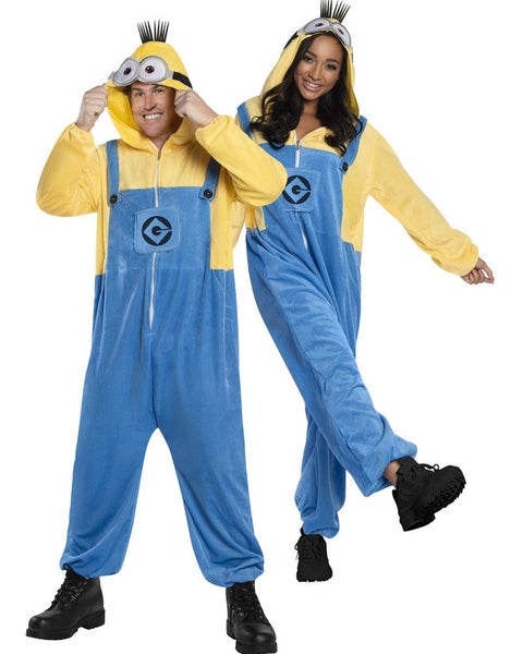 Despicable Me 4 Minion Adult Jumpsuit Carousel 1