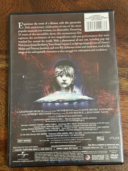 Les Miserables - 25th Anniversary Concert (2011) [DVD] Carousel 2