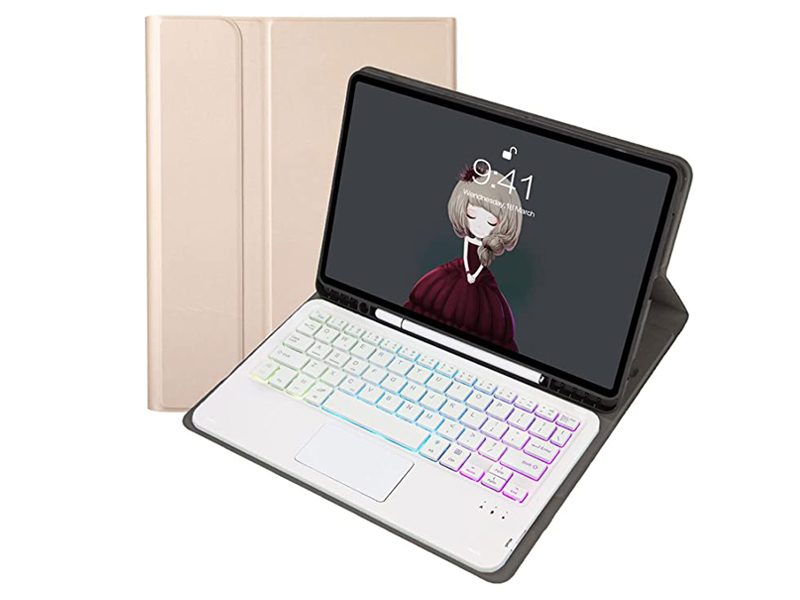 Keyboard Case for iPad Air 3 2019 & iPad Pro 10.5 Inch with Trackpad & Backlight Carousel 1