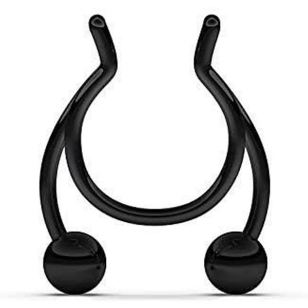 Stainless Steel Antler Shape Nose Ring Clip Nasal Septum Piercing Body Jewelry Carousel 3