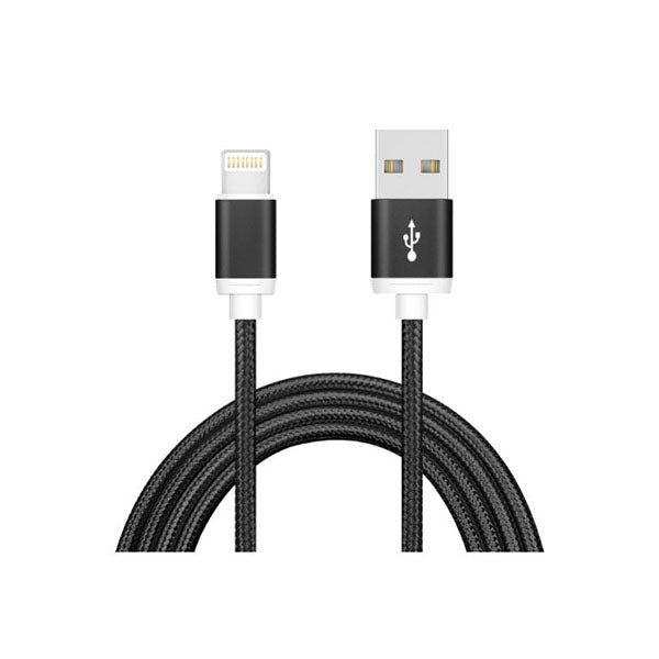 Astrotek Usb Lightning Data Sync Charger Black Cable For Iphone Carousel 1