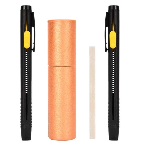 fabric marker Auto Vanishing Leather Fabric Marker 2pcs Pen Shells 20 Wax Strips Carousel 2