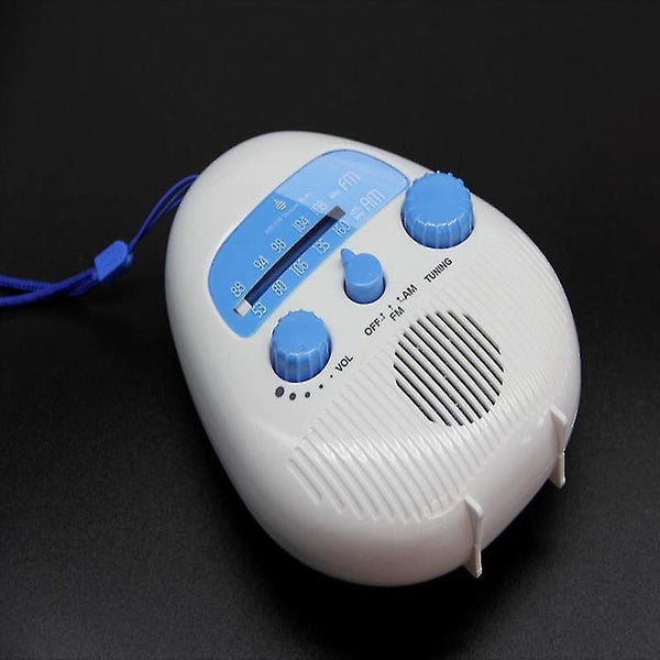 Mini Shower Radio Waterproof Bathroom Radio Battery Operated Fm/am Radio Carousel 4