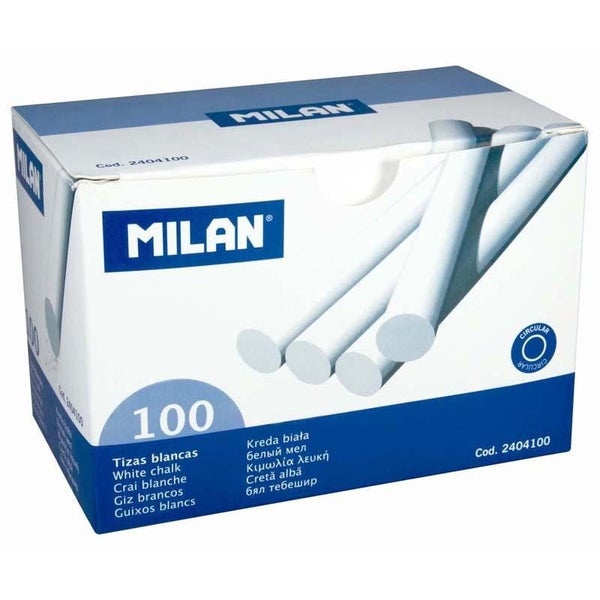 Milan Chalk White Box 100 Carousel 1