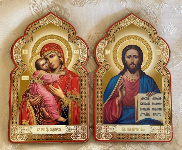 ORTHODOX STYLE DIPTYCH ICON Carousel 3