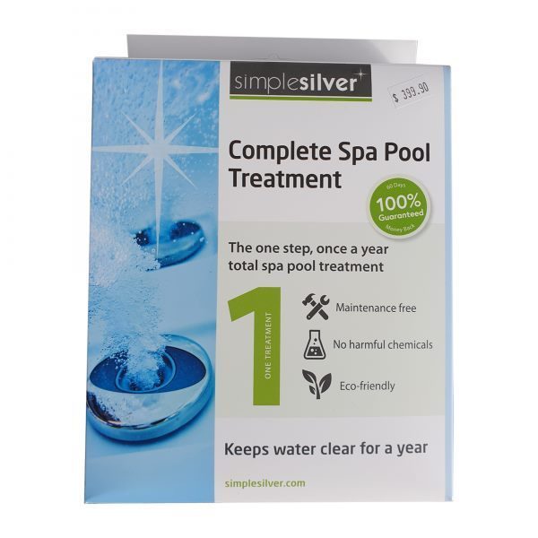 Simple Silver 500G Block 1 year No Chemicals for your spa pool Hot Tub Carousel 2