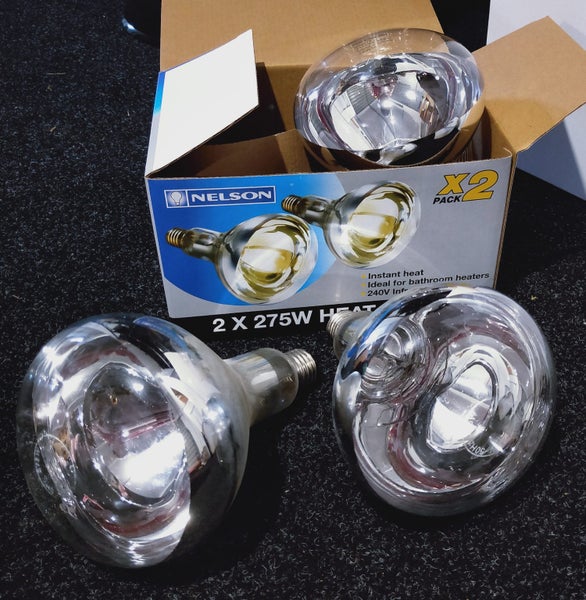 Heat lamps 1 New 2 old Carousel 1