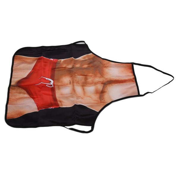 funny apron muscle pattern apron Muscle Pattern Funny Novelty Apron Kitchen Carousel 1