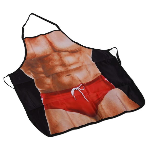 funny apron muscle pattern apron Muscle Pattern Funny Novelty Apron Kitchen Carousel 2