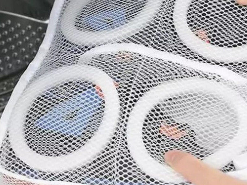 4Pcs Shoes Washing Bag Sneaker Mesh Washing Bag Shoes Laundry Bag Carousel 2