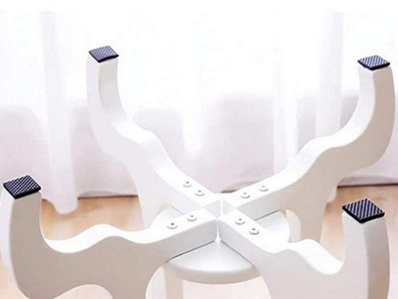 2 X Set of 93Pcs Self Adhesive Chair Leg Pads Anti Slip Furniture Grippers Cover Carousel 3