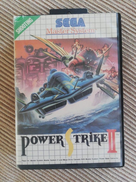 Power Strike II Sega Master System SMS Carousel 1