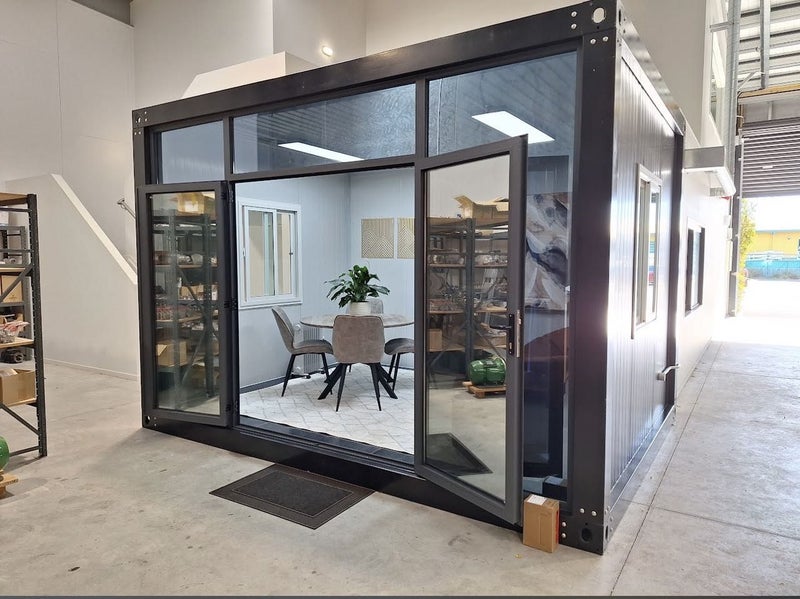 4*3m GLASS WALL PORTABLE UNIT / CABIN/TINY HOUSE Carousel 2