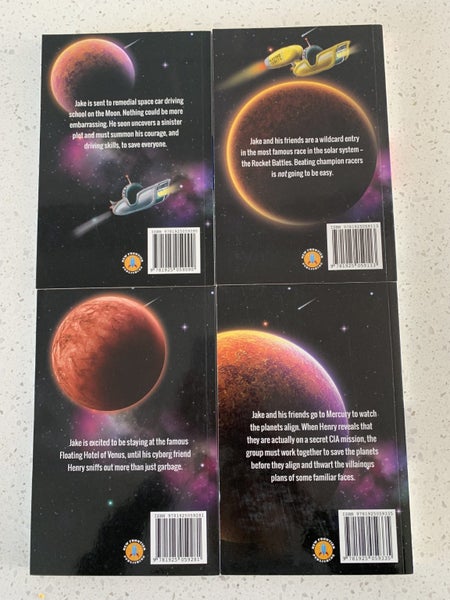 JAKE IN SPACE x4 Books Carousel 2