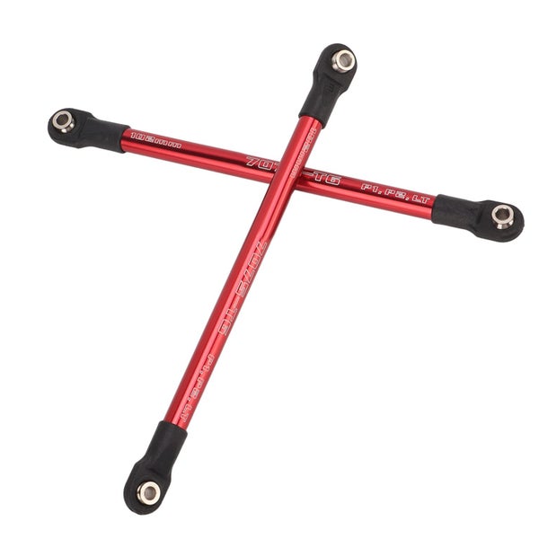 aluminum push rods rc car push rod 2Pcs Aluminum Pushrods RC Car Push Rod for Carousel 1