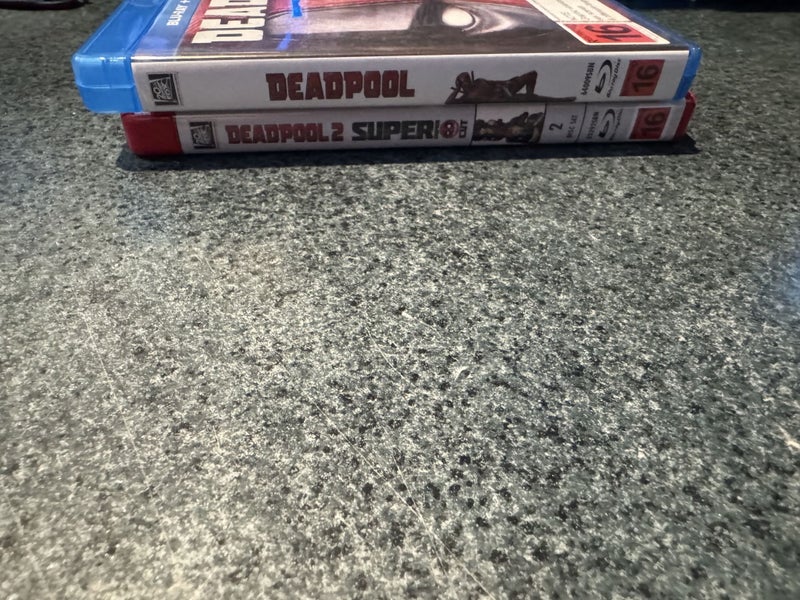 Deadpool 1 and 2 Bluray Carousel 1