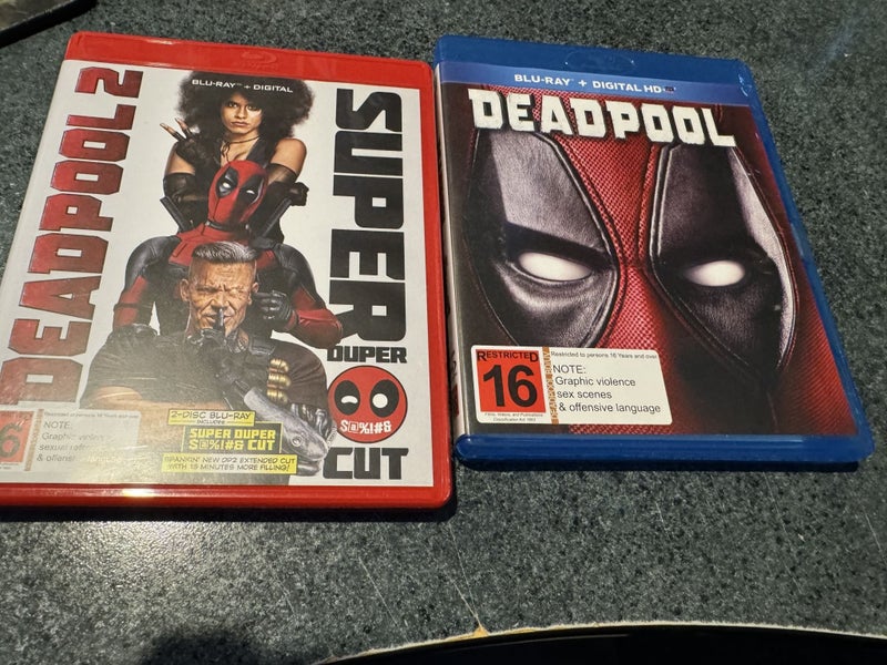 Deadpool 1 and 2 Bluray Carousel 2