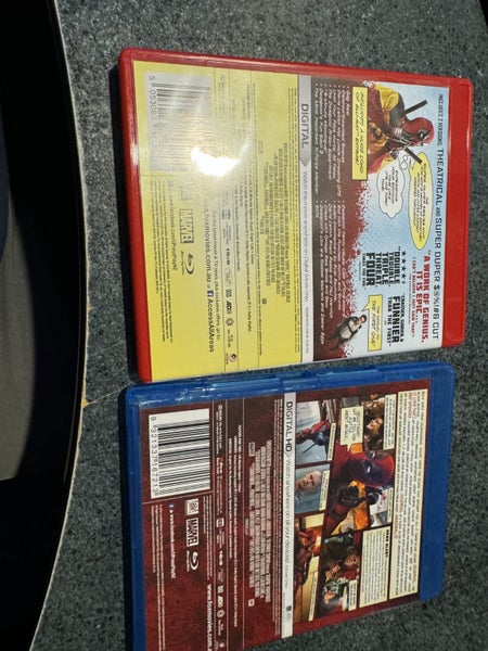 Deadpool 1 and 2 Bluray Carousel 3