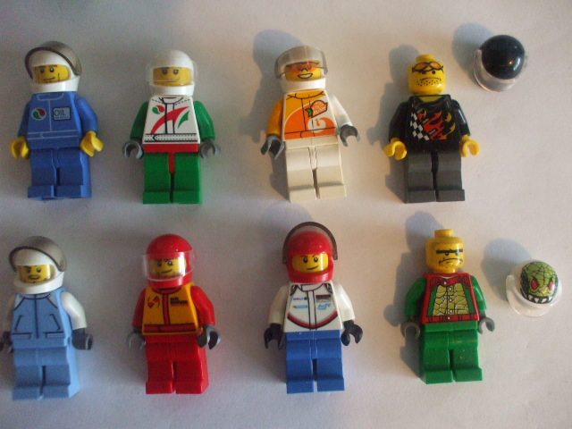 Bulk Lego Race Car Driver Minifigures Carousel 1