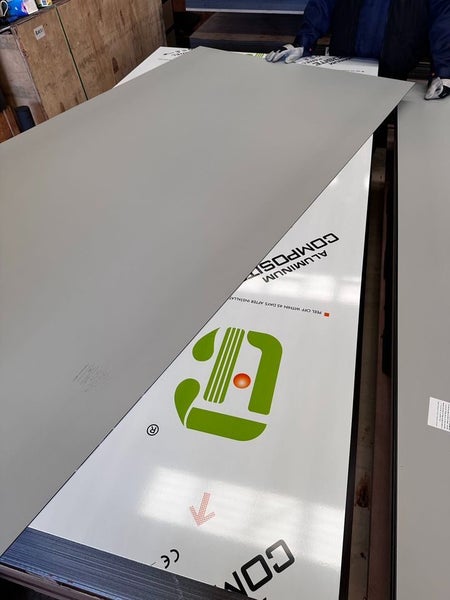 Aluminum Composite Panel ACM 3mm Gloss Black(0.21mm skin) Brand New in Pukekohe. Carousel 2