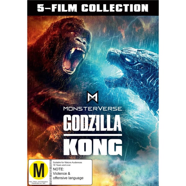 Godzilla X Kong: The New Empire & 4 More Movies (DVD) Carousel 1