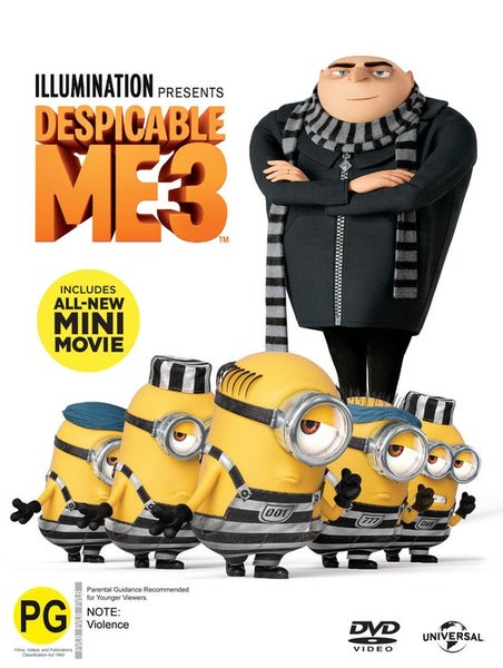 DESPICABLE ME 3 (DVD) Carousel 1