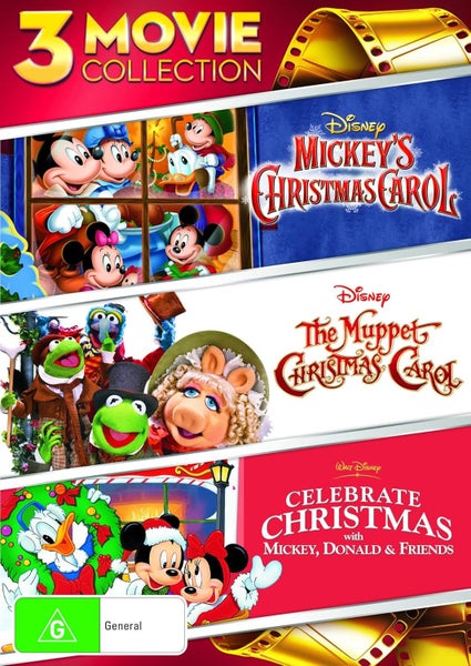 MICKEY'S CHRISTMAS CAROL / THE MUPPET CHRISTMAS CAROL / CELEBRATE CHRI... (3DVD) Carousel 1