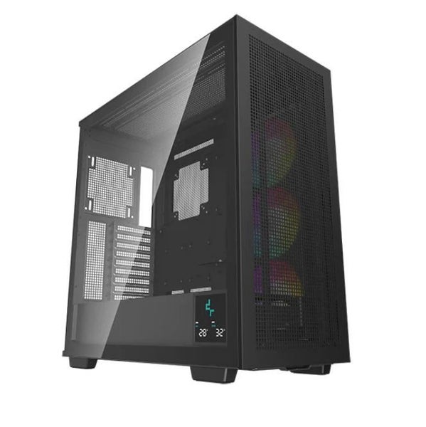 DeepCool MORPHEUS Modular High Airflow ATX Case, 1xPre-Installed Fans Carousel 1