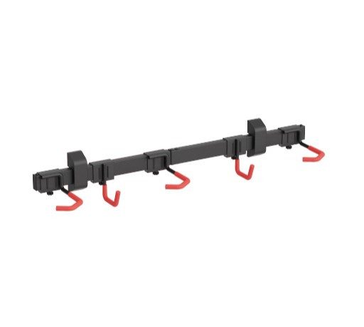 Brateck LBM09-03 CATCH-ALL WALL MOUNTED BIKE RACK FOR 3 BIKES (Black) Carousel 1