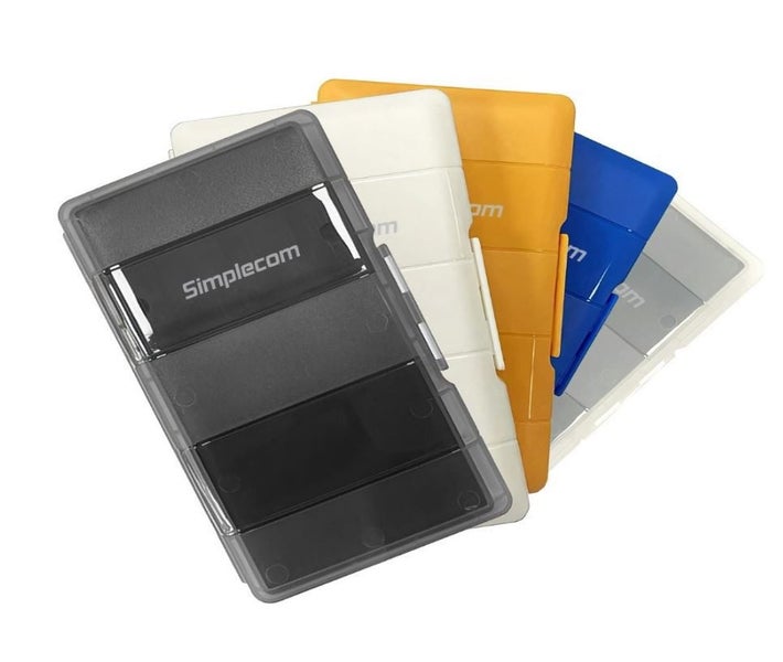 Simplecom MA024 M.2 SSD 4-Slot Protective Storage Case Holder Organizer for 4... Carousel 1