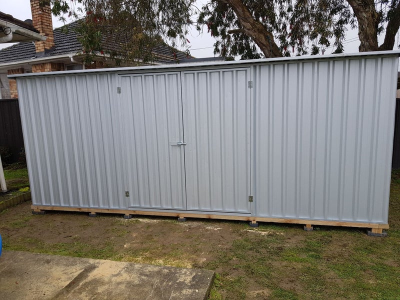 NZ MADE - 4660 by 1590 NZ Made Garden Shed FULLY INSTALLED Carousel 1