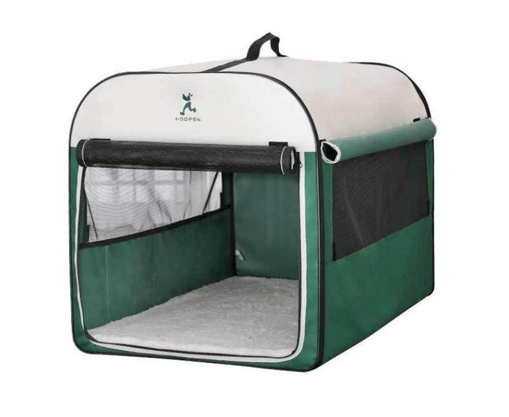 Dog Crate Pet Tent with Mesh Windows for Indoor & Outdoor Use
