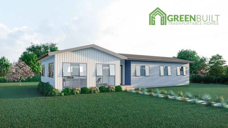 120SQM GreenBuilt transportable home. Carousel 1