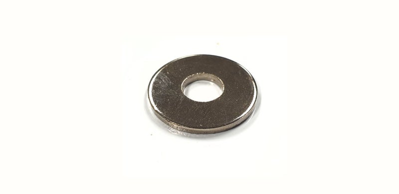 K&M - 03-11-525-01 - M8 washer nickle plated for Microphone Stands - Boom Arm Carousel 1
