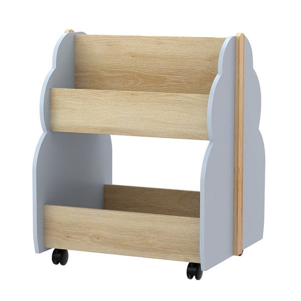 NZ LOCAL STOCK - Kids Toy Box Bookshelf Storage Bookcase Organiser Display Shelf Carousel 1