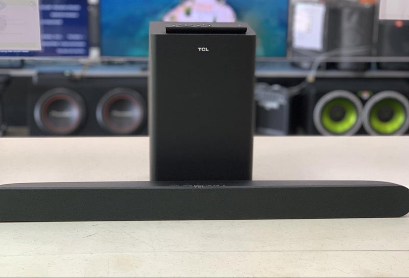 TCL 2.1CH Dolby Audio Sound Bar with Wireless Subwoofer Carousel 1