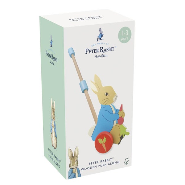 Beatrix Potter Peter Rabbit Wooden Push Along Carousel 1