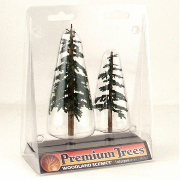 Woodland Scenics 4In - 5In Prem Lodgepole 2/Pk Carousel 2